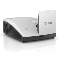 BenQ MW855UST+ Projecteur à focale ultra courte 3500 ANSI lumens DLP WXGA (1280x800) Compatibilité 3D Noir, Blanc