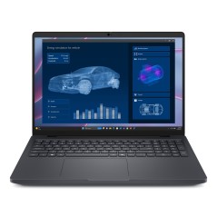 DELL Pro Max 16 MC16255 Copilot+ PC AMD Ryzen AI 7 PRO 450 Station de travail mobile 40,6 cm (16") WUXGA 32 Go LPDDR5x-SDRAM 1
