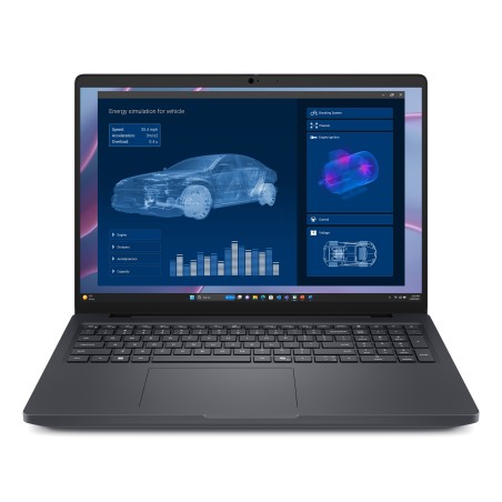 DELL Pro Max 16 MC16255 Copilot+ PC AMD Ryzen AI 7 PRO 450 Station de travail mobile 40,6 cm (16") WUXGA 32 Go LPDDR5x-SDRAM 1
