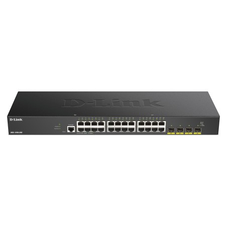 D-Link DGS-1250-28X commutateur réseau Géré L3 Gigabit Ethernet (10 100 1000) Noir