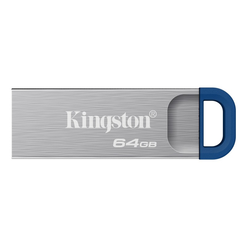 Kingston Technology DataTraveler 64 Go Kyson USB 3.2 Gen 1 en métal, jusqu'à 220 Mo/s