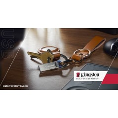 Kingston Technology DataTraveler 512 Go Kyson USB 3.2 Gen 1 en métal, jusqu'à 220 Mo s