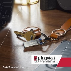 Kingston Technology DataTraveler 512 Go Kyson USB 3.2 Gen 1 en métal, jusqu'à 220 Mo s