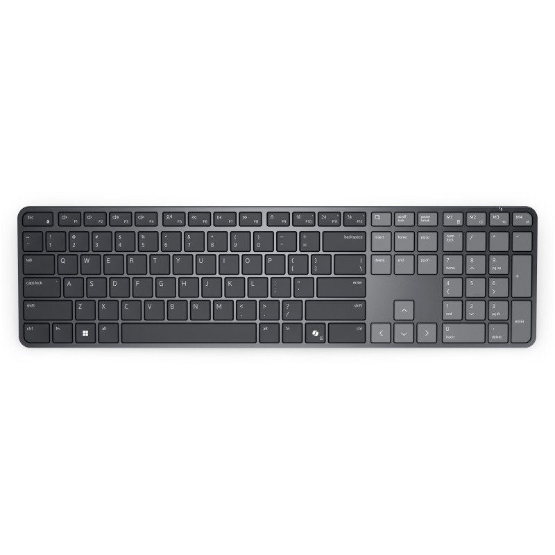 DELL Pro 7 Slim KB726 clavier maison/bureau RF sans fil + Bluetooth AZERTY Français Graphite