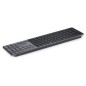 DELL Pro 7 Slim KB726 clavier maison/bureau RF sans fil + Bluetooth QWERTY US International Graphite