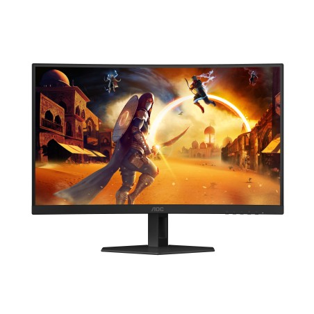 AOC G4 CQ27G4ZE 00 écran plat de PC 68,6 cm (27") 2560 x 1440 pixels Noir, Rouge