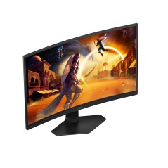 AOC G4 CQ27G4ZE 00 écran plat de PC 68,6 cm (27") 2560 x 1440 pixels Noir, Rouge