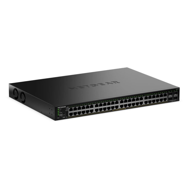 NETGEAR GS348TPv2 Géré L2/L3 Gigabit Ethernet (10/100/1000) Connexion Ethernet, supportant l'alimentation via ce port (PoE) 1U NETGEAR GS348TPv2 Géré L2/L3 Gigabit Ethernet (10/100/1000) Connexion Ethernet, supportant l'alimentation via ce port (PoE) 1U