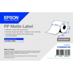 Epson C3500 pour étiquettes PP mates, à rouleau continu