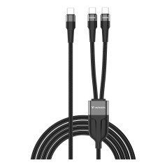 Verbatim 30279 câble USB USB 2.0 1,5 m USB C 2 x USB C 0,48 Gbit/s 100 W Gris