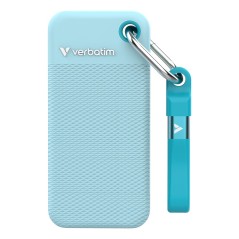 Verbatim 32438 lecteur à circuits intégrés externe 128 Go USB Type-C 3.2 Gen 2 (3.1 Gen 2) Noir, Bleu