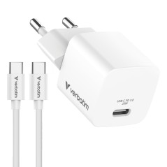 Verbatim 32396 chargeur d'appareils mobiles Universel Blanc Secteur Charge rapide Intérieure