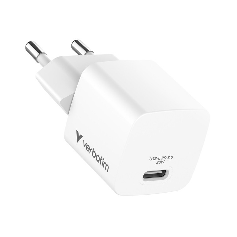 Verbatim 32395 chargeur d'appareils mobiles Universel Blanc Secteur Charge rapide Intérieure Verbatim 32395 chargeur d'appareils mobiles Universel Blanc Secteur Charge rapide Intérieure