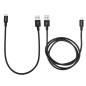 Verbatim 48875 câble USB USB 3.2 Gen 1 (3.1 Gen 1) 1 m Micro-USB A USB A Noir