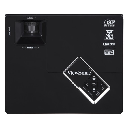 Viewsonic PJD5134 vidéo-projecteur Projecteur à focale standard 2800 ANSI lumens DLP SVGA (800x600) Compatibilité 3D Noir