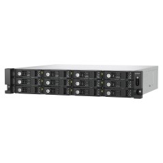 QNAP TL-R1210TC4-RP boîtier de disques 0 To Rack (2 U) Noir