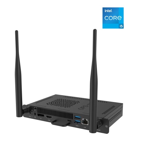 BenQ TEY41-i5 Intel® Core™ i5 i5-1235U 16 Go DDR4-SDRAM 256 Go SSD Windows 11 Pro Châssis monté sur rack PC Noir