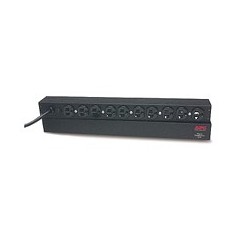 APC Basic Rack 1.8kVA unité de distribution d'énergie Noir