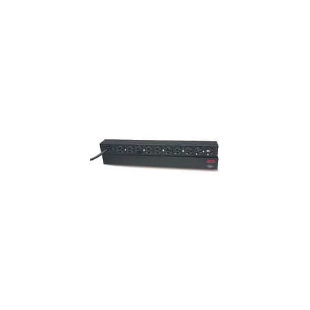 APC Basic Rack 1.8kVA unité de distribution d'énergie Noir