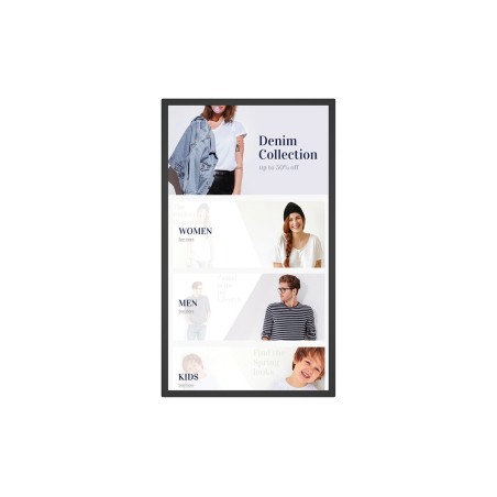 BenQ IL490 Écran plat de signalisation numérique 124,5 cm (49") LED 450 cd m² Full HD Noir Écran tactile