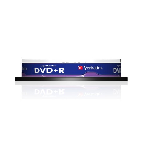 Verbatim DVD+R LightScribe V1.2 4,7 Go 10 pièce(s)