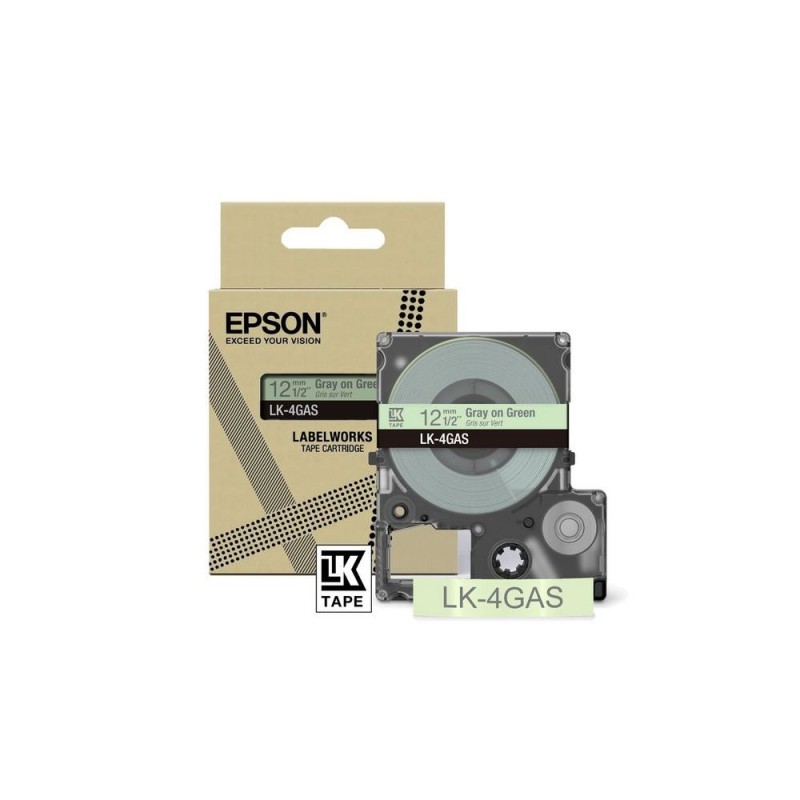 Epson LK-4GAS Gris, Vert clair Epson LK-4GAS Gris, Vert clair