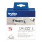 Brother DK-22212 - Rouleau de film continu original – Noir sur blanc, 62 mm Brother DK-22212 - Rouleau de film continu original – Noir sur blanc, 62 mm