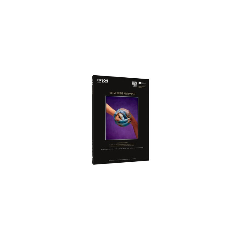 Epson Pap d'Art Velvet 260g 20f. A3+ (0,329x0,483m) Epson Pap d'Art Velvet 260g 20f. A3+ (0,329x0,483m)