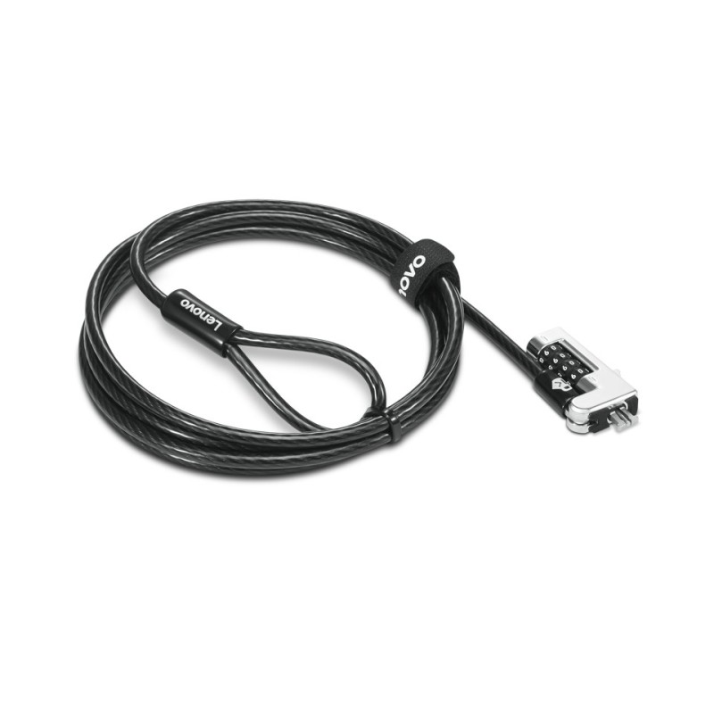 Lenovo 4XE1F30277 câble antivol Noir 1,8 m Lenovo 4XE1F30277 câble antivol Noir 1,8 m
