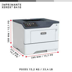 B410 A4 47ppm Duplex Printer PS3