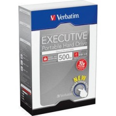 Verbatim Executive disque dur externe 500 Go 5400 tr/min 2.5" USB Type-A 3.2 Gen 1 (3.1 Gen 1) Graphite, Gris