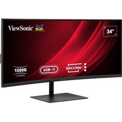 Viewsonic VG3419C-2 écran plat de PC 86,4 cm (34") 3440 x 1440 pixels UltraWide Quad HD LED Noir