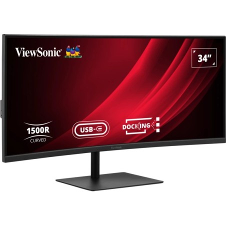 Viewsonic VG3419C-2 écran plat de PC 86,4 cm (34") 3440 x 1440 pixels UltraWide Quad HD LED Noir