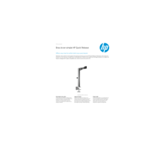 HP Quick Release Single Arm