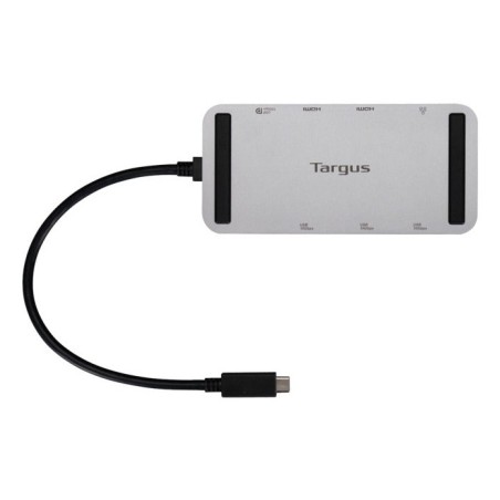 Targus DOCK429GL station d'accueil Avec fil USB4 Argent