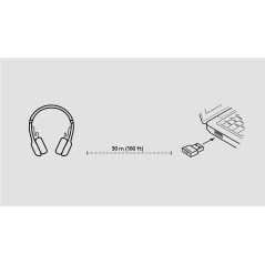 Zone Wireless BT Receiver GRAPHITE EMEA