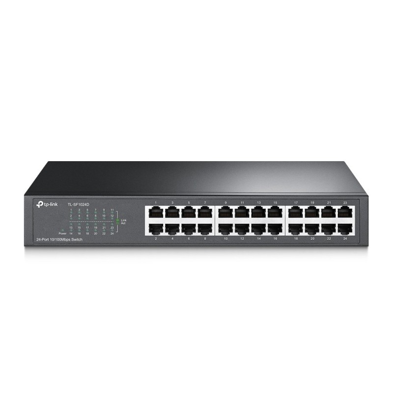 TP-Link TL-SF1024D commutateur réseau Non-géré Fast Ethernet (10/100) Gris