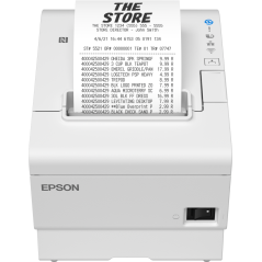 Epson TM-T88VII (111): USB, Ethernet, Serial, PS, White