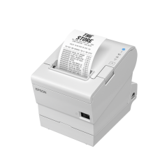 Epson TM-T88VII (111): USB, Ethernet, Serial, PS, White