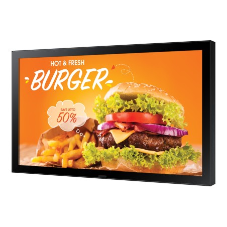 Samsung OH24B Écran plat de signalisation numérique 61 cm (24") LCD Wifi 1500 cd/m² Full HD Noir Intégré dans le processeur