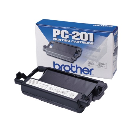 Brother PC-201 consommable pour télécopieur Cartouche de télécopie plus bobine 420 pages Noir 1 pièce(s)