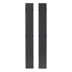 APC Caches à charnières pour gestionnaire de câbles vertical NetShelter SX, 750 mm de largeur, 45U (Qté 2)