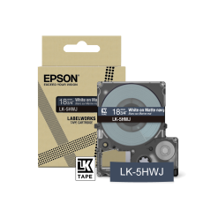 Epson LK-5HWJ Marine, Blanc