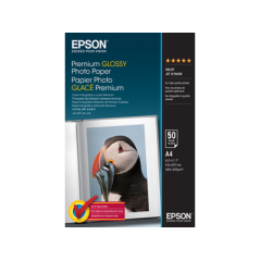 Epson Premium Glossy Photo Paper - A4 - 50 Feuilles