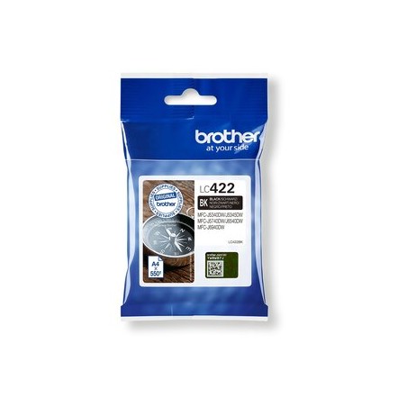 Brother LC422BK Cartouche d'encre originale - Noir