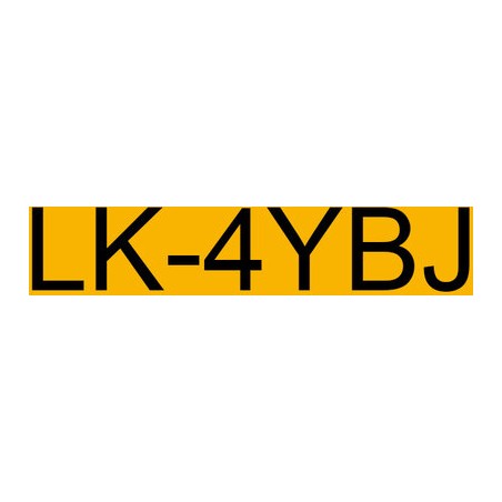 Epson C53S672074 ruban d'étiquette Noir sur jaune