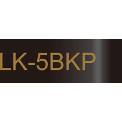 Epson LK-5BKP Noir, Or