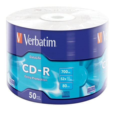 Verbatim CD-R Extra Protection 700 Mo 52x 50 pièce(s)