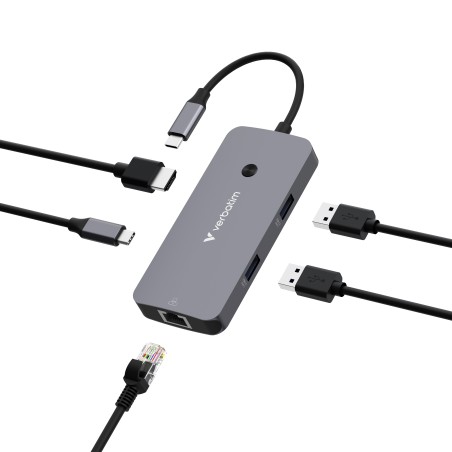 Verbatim CMH-05 USB Type-C 5000 Mbit s Argent