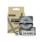 Epson C53S672088 ruban d'étiquette Noir sur gris LK Epson C53S672088 ruban d'étiquette Noir sur gris LK